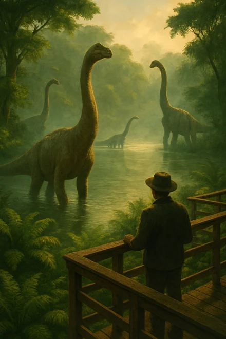 Dinosaur Park: Primeval Zoo key art